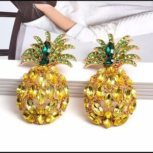 Pineapple earrings